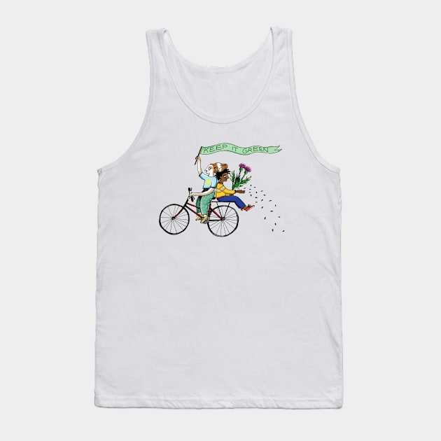 Keep it green! Tank Top by lindsaygrime